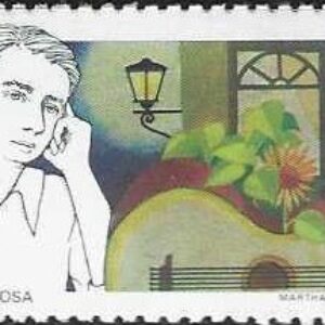 Br-Selo, 1977, C-981-RHM, (Mint). Compositores Brasileiros (Noel Rosa).