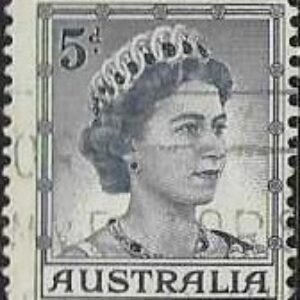 AUT Selo, 1959, (Austrália/Oceania), (N), Yt:AU 253. Queen Elizabeth II.