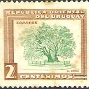 URU Selo, (Uruguai/América do Sul), 1958, (U), Yt:UY 654. General Jose Artigas.