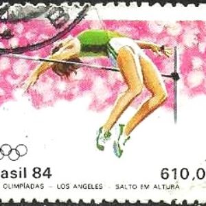 Br-Selo, 1984, C-1380-RHM, (Mint). XXIII Olimpíadas Los Angeles (Revezamento).
