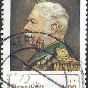 Br-Selo, 1980, C-1141-RHM, (U). Yt:BR 1421. Aniversário da Morte do Duque de Caxias, homenagem (1803-1880).