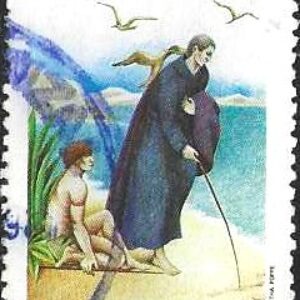 Br-Selo, 1980, C-1176-RHM, (N), Yt:BR 1454. Beatificação do Padre José de Anchieta.