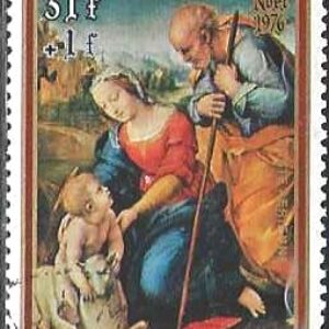 BUR Selo, 1976, (República Du Burundi/África), (Mint). Christmas (Issue surcharged).