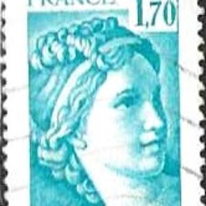 FRA Selo, (França/Europa), 1978, (N), Definitivo/Regular. Sabine - New Values.