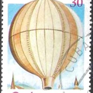 CUB Selo, 1983, (Cuba/América Central), (Mint), Yt:CU 2426. The 200th Anniversary of Manned Flight - Balloons.