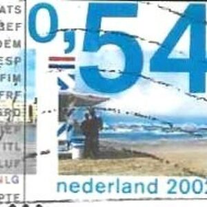 HOL Selo, (Holanda/Europa), 2002, (N). Introduction of Euro - Coins and Banknotes.