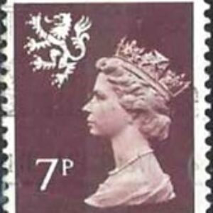 GBR Selo, (Grã-Bretanha/Europa), 1975, Definitivo/Regular, (N), Yt:GB 734. Queen Elizabeth II. Decimal Machin.