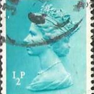 GBR Selo, (Grã-Bretanha/Europa), 1971, Definitivo/Regular, (N). Yt:GB 605. Queen Elizabeth II, Decimal Machin.