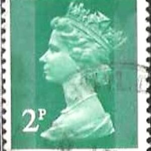 GBR Selo, (Grã-Bretanha/Europa), 1971, Definitivo/Regular, (N). Queen Elizabeth II, Decimal Machin.