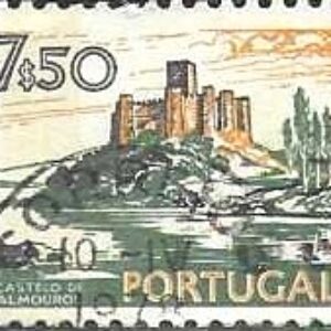 POR Selo, (Portugal/Europa), 1974, (Mint), Yt:PT 1227(A), Definitivo/Regular. Cities and Landscapes  Almourol Castle.