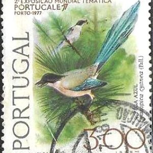 POR Selo, (Portugal/Europa), 1976, (Mint), Yt:PT 1227(A), Definitivo/Regular. Wildlife - Stamp Exhibition PORTUCALE '77 - Porto, Portugal.