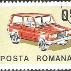 ROM Selo, (Romênia/Europa), 1983, (Mint), Yt:RO 3402. Romanian Cars.
