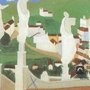 Br-Cartão Telefônico, 1996, (Mint), Museu Castro Maya, Casa da Mulheres, pintura em Óleo/Vela de Djanira Mota e Silva (1914-1979).