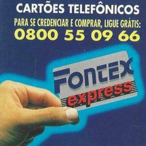 Br-Cartão Telefônico, 1998, (U). Fontex Express.