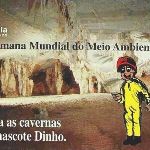 Br-Cartão Telefônico, 1999, (U). Semana do Meio Ambiente (31/5 a 06/06/1999). (Gruta Bonita, Peruaçu-MG.