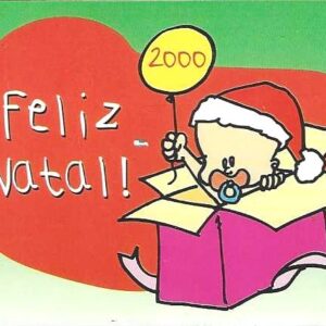 Br-Cartão Telefônico, 1999, (U). Feliz Natal.