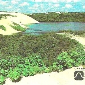 Br-Cartão Telefônico, 1997, (N). Vista da Lagoa de Genipabé, Natal/RN.