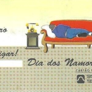 Br-Cartão Telefônico, 1997, (U). Dia dos Namorados - 12 junho.