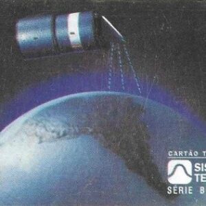 Br-Cartão Telefônico, 1997, (U). Brasilsat-83. Terceiro satélite brasileiro da segunda geração.