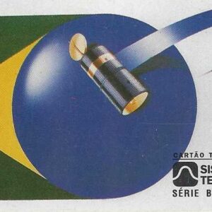 Br-Cartão Telefônico, 1998, (U). Brasilsat B1.