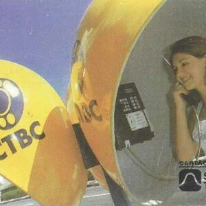 Br-Cartão Telefônico, 1998, (U). CTBC - Companhia Telefônica da Borda do Campo.