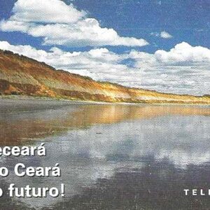 Br-Cartão Telefônico, 1999, (U). Praia de Quixaba - município de Aracati/CE.
