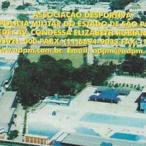 Br-Cartão Telefônico, 2001, (U). Associação Desportiva da Polícia Militar do Estado de São Paulo.