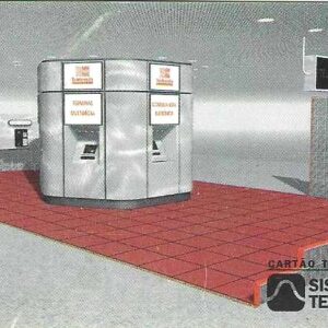 Br-Cartão Telefônico, 1996, (Mint). Agência Automática Aeroporto.