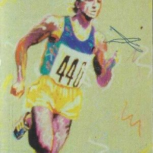 Br-Cartão Telefônico, 1996, (N). Atletismo, Medalha de Ouro nos Jogos Olímpicos de 1952, 1956 e 1984.