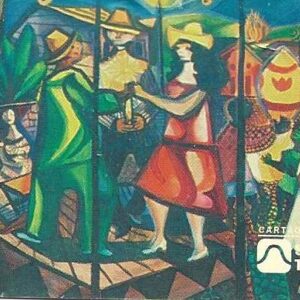 Br-Cartão Telefônico, 1998, (U). São João, óleo sobre tela - Di Cavalcanti.