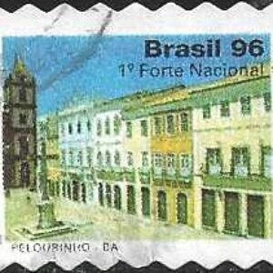 Br-Selo, 1997, RE-727 RHM, (U). Turismo no Brasil (Pelourinho/BA).