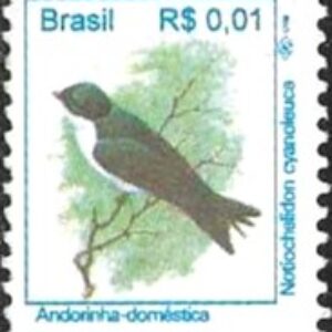 Br-Selo, 1994, RE-700-RHM, (Mint). Pássaros Urbanos - Cruzeiros Real (Andorinha).