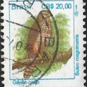 Br-Selo, 1994, RE-701-RHM, (Mint). Pássaros Urbanos - Cruzeiros Real (Gavião-carijó).