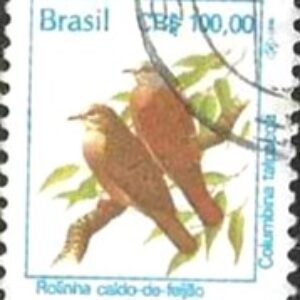 Br-Selo, 1994, RE-703-RHM, (Mint). Pássaros Urbanos - Padrão Cruzeiro Real (Rolinha).