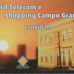 Br-Cartão Telefônico, 2002, (U). 2º Encontro Brasil Telecom de Telecartofilia, Campo Grande/MS.