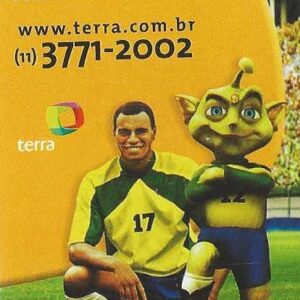 Br-Cartão Telefônico, 2002, (N), Disque Terra na Copa.