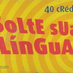 Br-Cartão Telefônico, 2002, (U). Solte sua Língua.