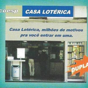 Br-Cartão Telefônico, 2002, (U). Casa Lotérica (Dupla Sena).