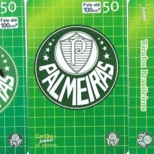 Br-Cartão Telefônico, 2003, (U) (Vide verso), Escudo. Mascote e Títulos da S.E. Palmeiras.