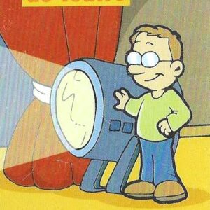 Br-Cartão Telefônico, 2003, (U). Profissionais do teatro (Iluminador).