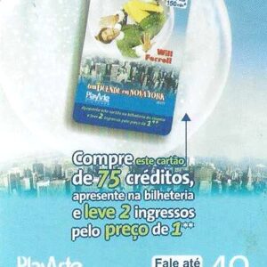 Br-Cartão Telefônico, 2003, (U). Um Duende em Nova York (Filme).