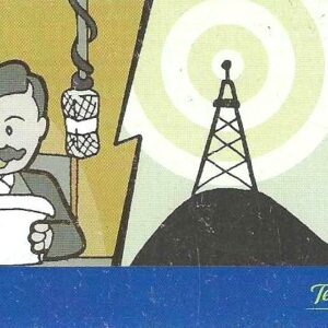 Br-Cartão Telefônico, 2003, (U). História do Rádio.