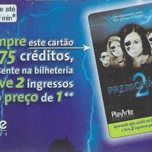 Br-Cartão Telefônico, 2003, (U). Premonição (Filme).