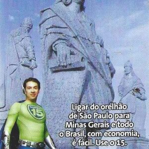 Br-Cartão Telefônico, 2007, (U). Ligar do orelhão de São Paulo para Minas Gerais.