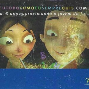 Br-Cartão Telefônico, 2007, (U). Fundação apoia a educação e defende os direitos da criança e adolescente.