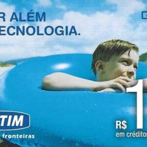 Br-Cartão Telefônico, 2008, (N). Viver além da tecnologia.