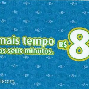 Br-Cartão Telefônico, 2006, (N). Dê mais tempo para os seus minutos.