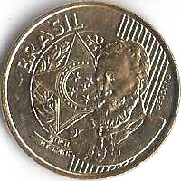 Br Moeda 2025, (FC), Brasil República, 0,25 Centavos, 2ª Família, Anverso: A: Efígie de Manuel Deodoro da Fonseca e dísticos Brasil e Deodoro. Reverso: Valor, data e alusão à Bandeira Nacional. - Imagem 2