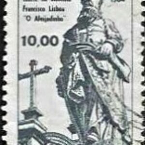 Br-Selo, 1964, C-520-RHM, (U). 150 Anos da Morte de Antônio F. Lisboa (O Aleijadinho).