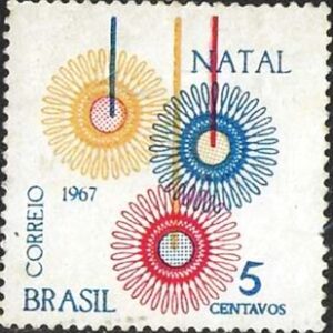 Br-Selo, 1967, C-586-RHM, (U). Natal 1967.